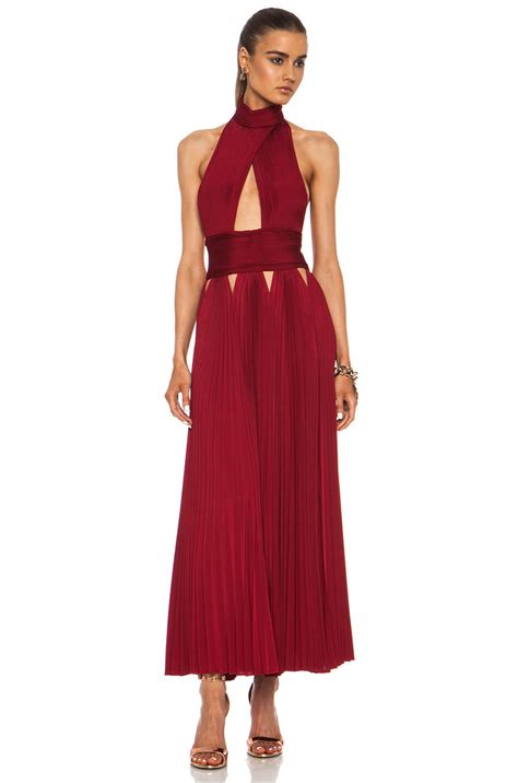 givenchy pleated gown|givenchy evening gowns.